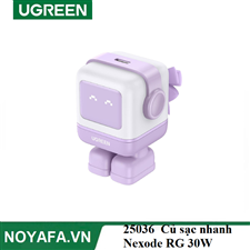 Ugreen 25036  Củ sạc nhanh Nexode RG 30W Type-C (US) cao cấp