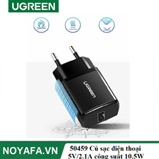 UGREEN 50459 Củ sạc điện thoại 5V/2.1A công suất 10.5W USB-A  cao cấp